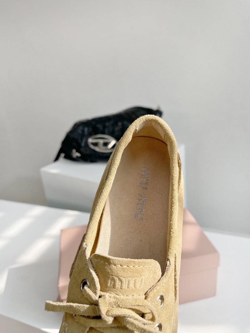 Miu Miu Leather Shoes